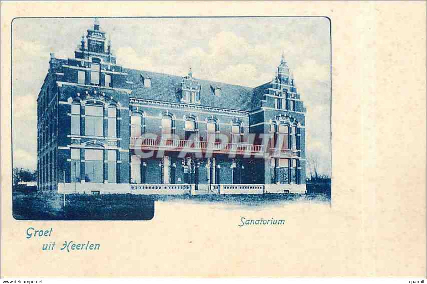 CPA Groet uit Heerlen Sanatorium