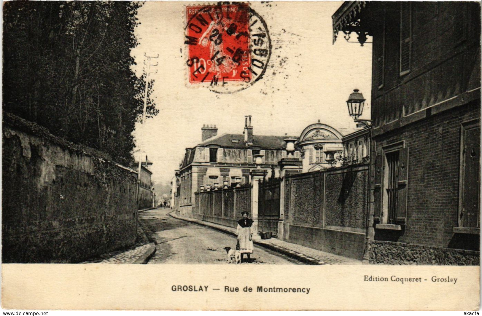 CPA Groslay - Rue de Montmorency (290184)