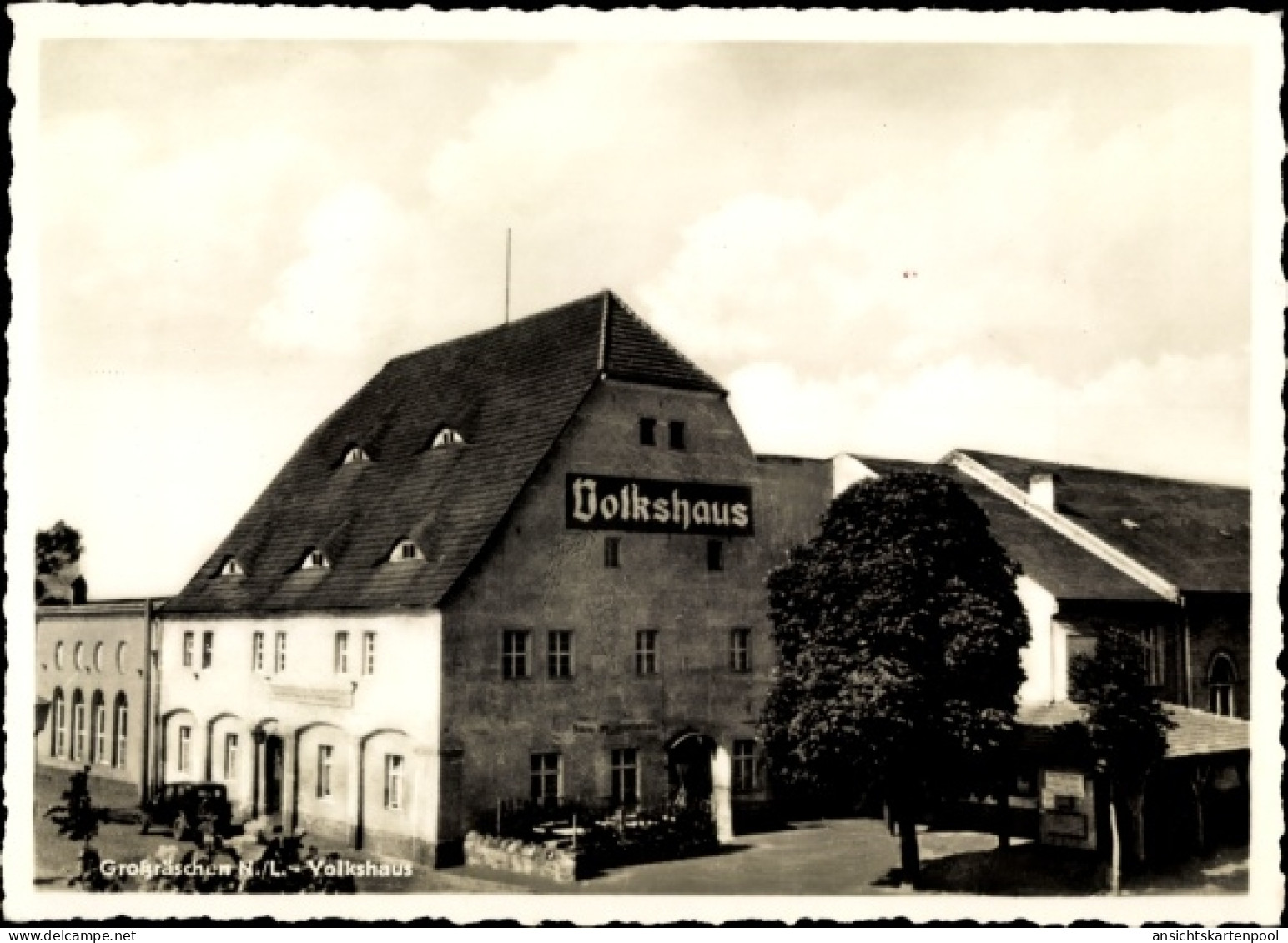 CPA Großräschen in der Niederlausitz, Volkshaus