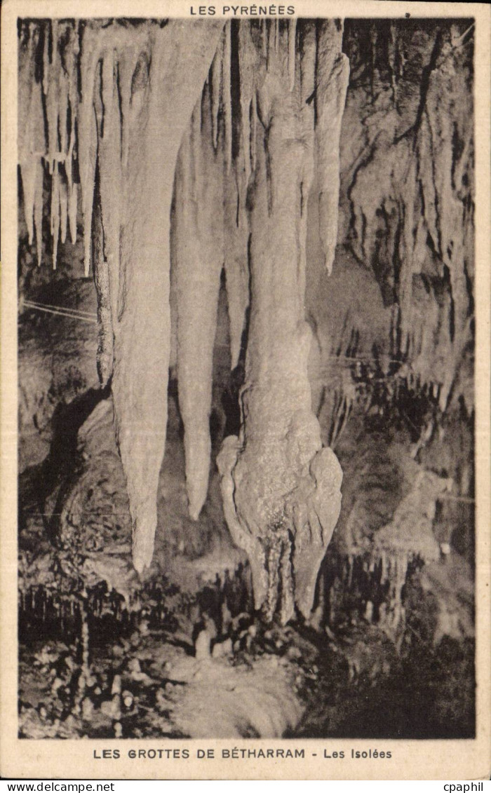 CPA Grottes de Betharram Les isolees