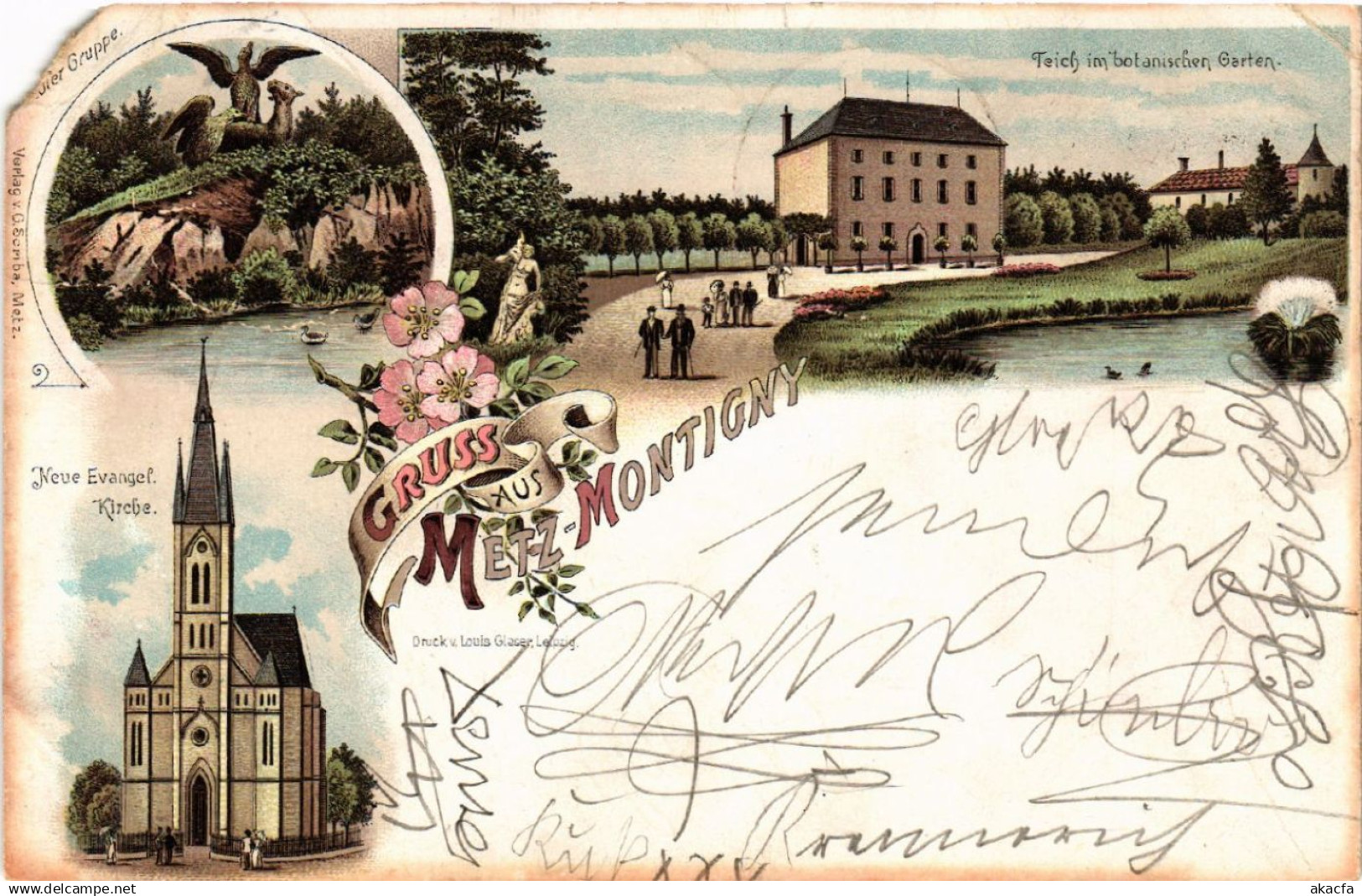 CPA Gruss aus METZ-MONTIGNY (474275)