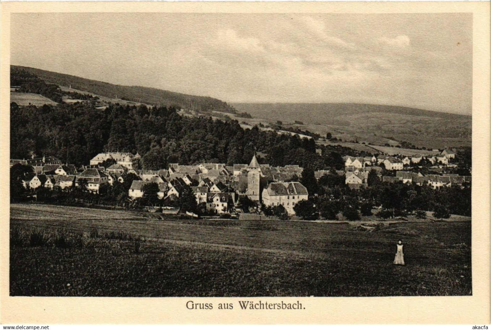 CPA Gruss aus WACHTERSBACH GERMANY (865463)