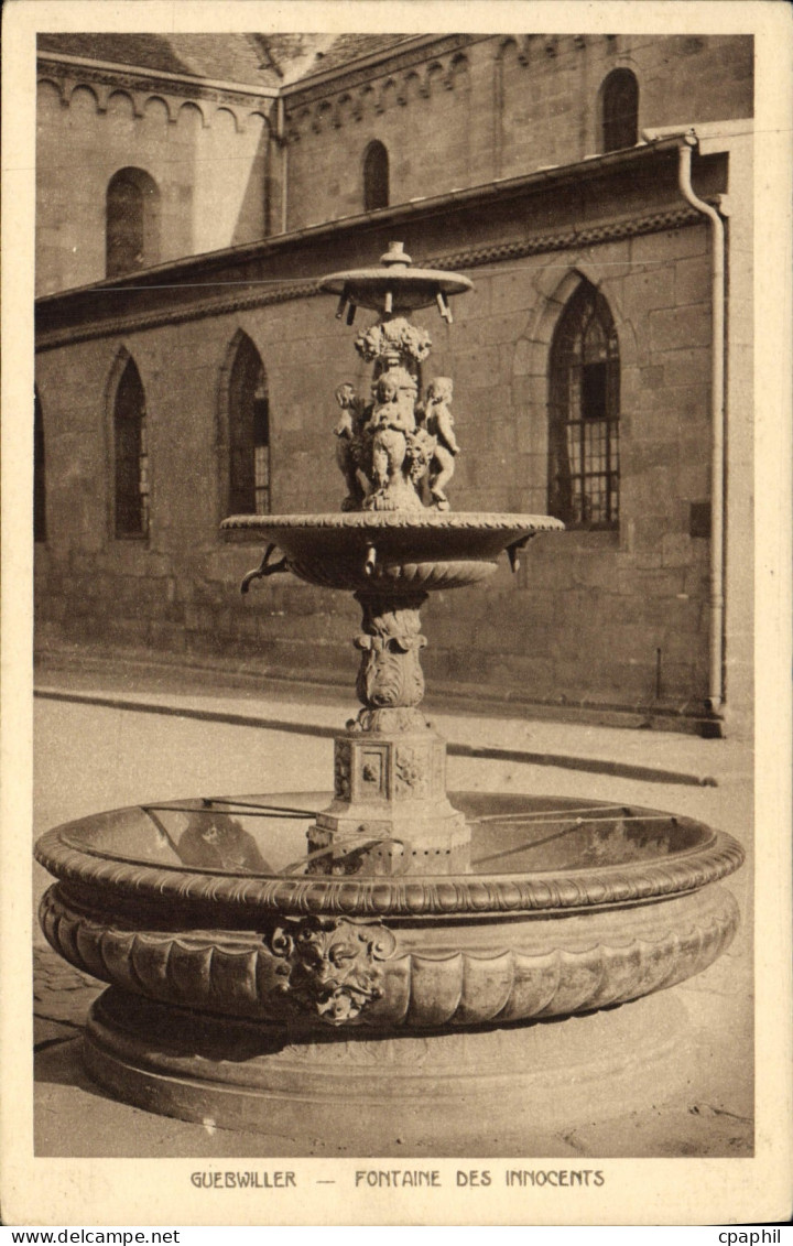 CPA Guebwiller Fontaine des Innocents