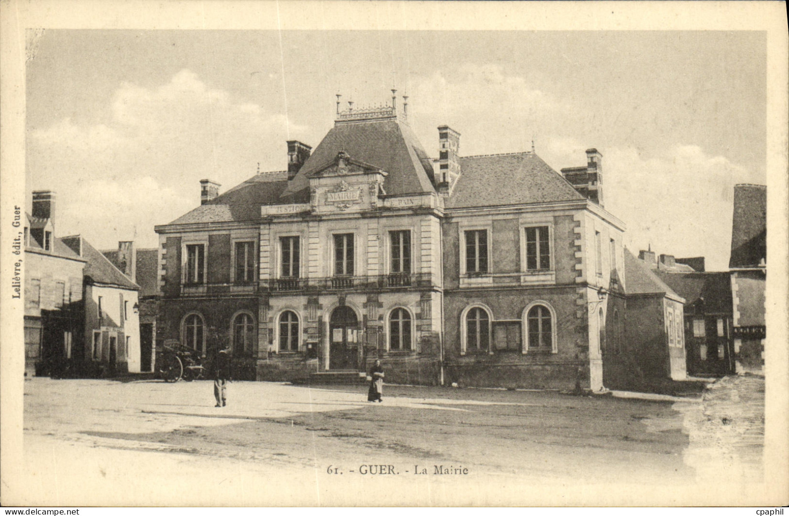 CPA Guer La Mairie