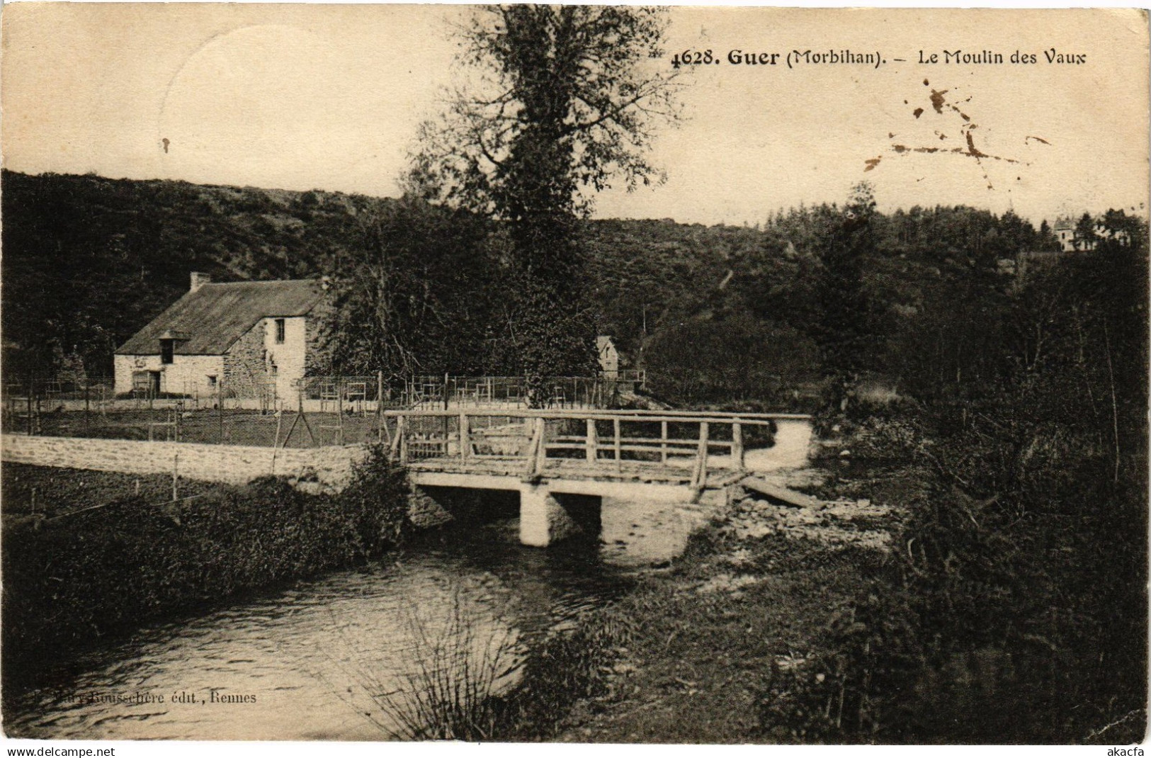 CPA GUER - Le Moulin des VAUX (205801)