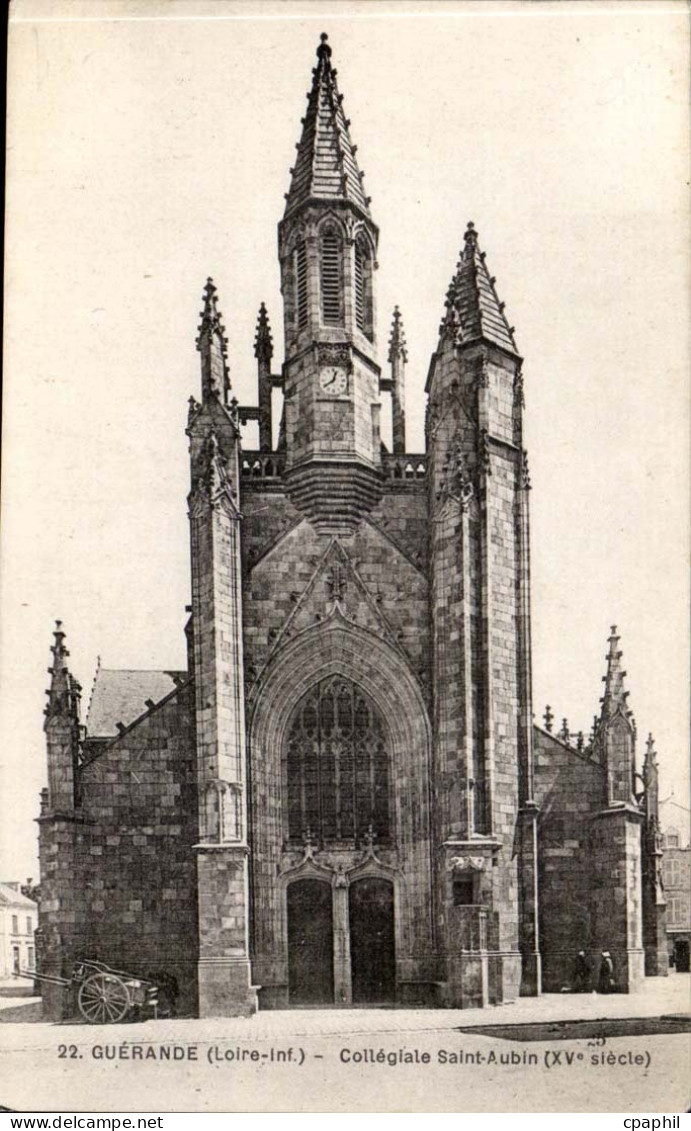 CPA Guerande Collegiale Saint Aubin