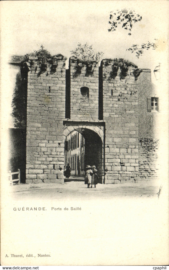CPA Guerande Porte de Saille
