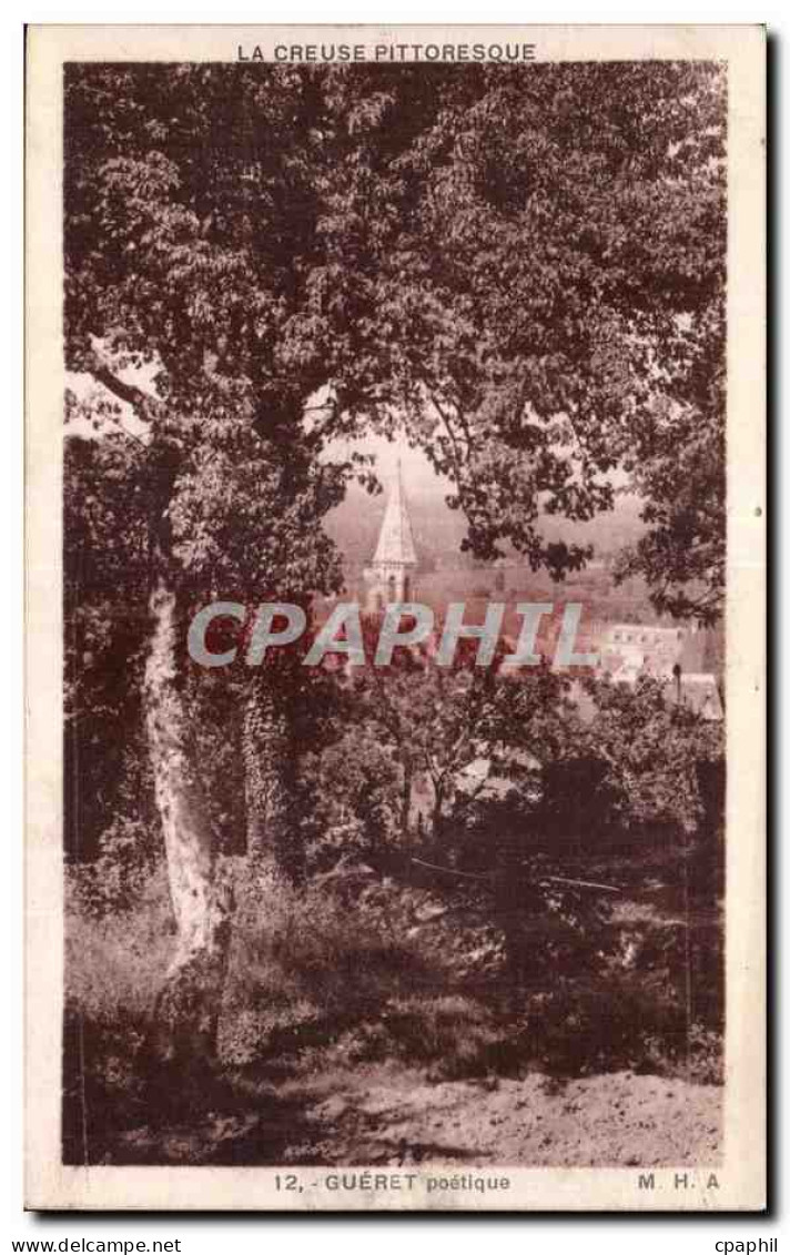 CPA Gueret poetique