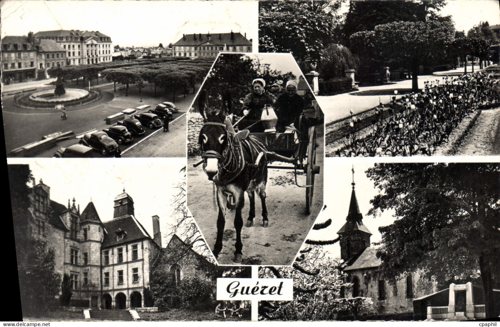 CPA Gueret Souvenir