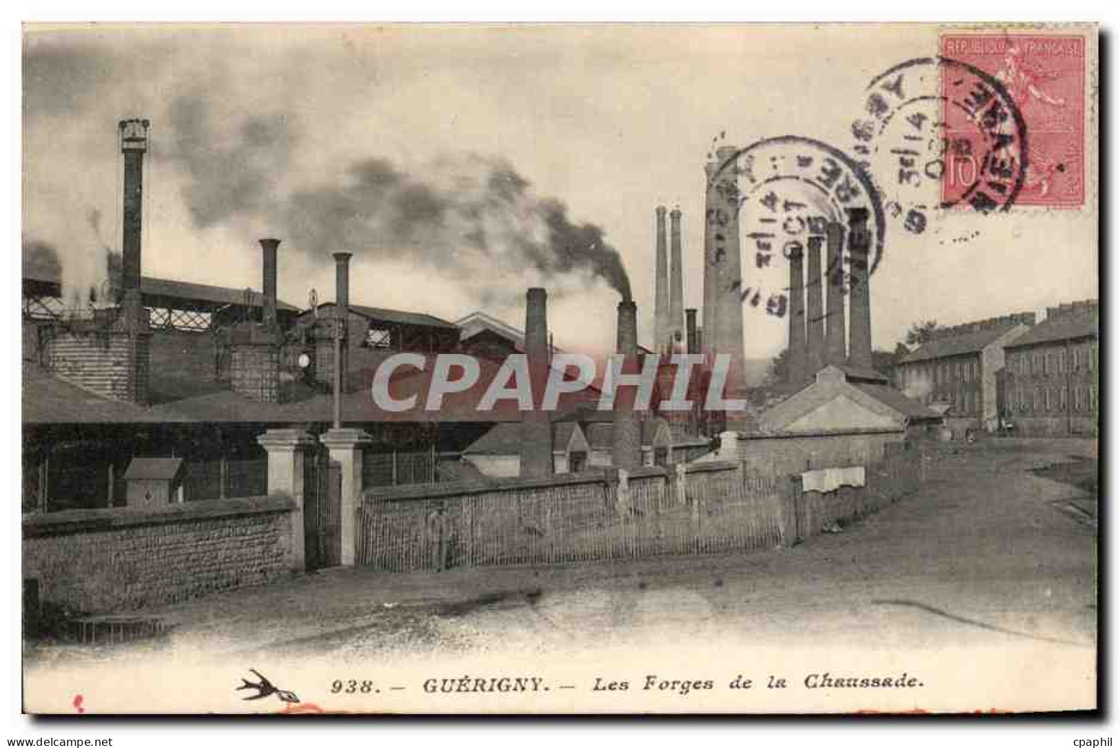 CPA Guerigny Les forges de la Chaussade