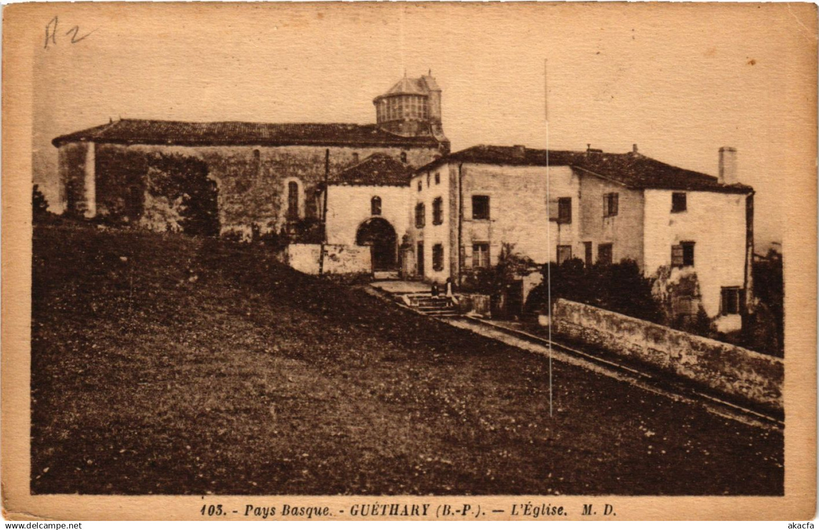 CPA GUETHARY L'Église (411921)