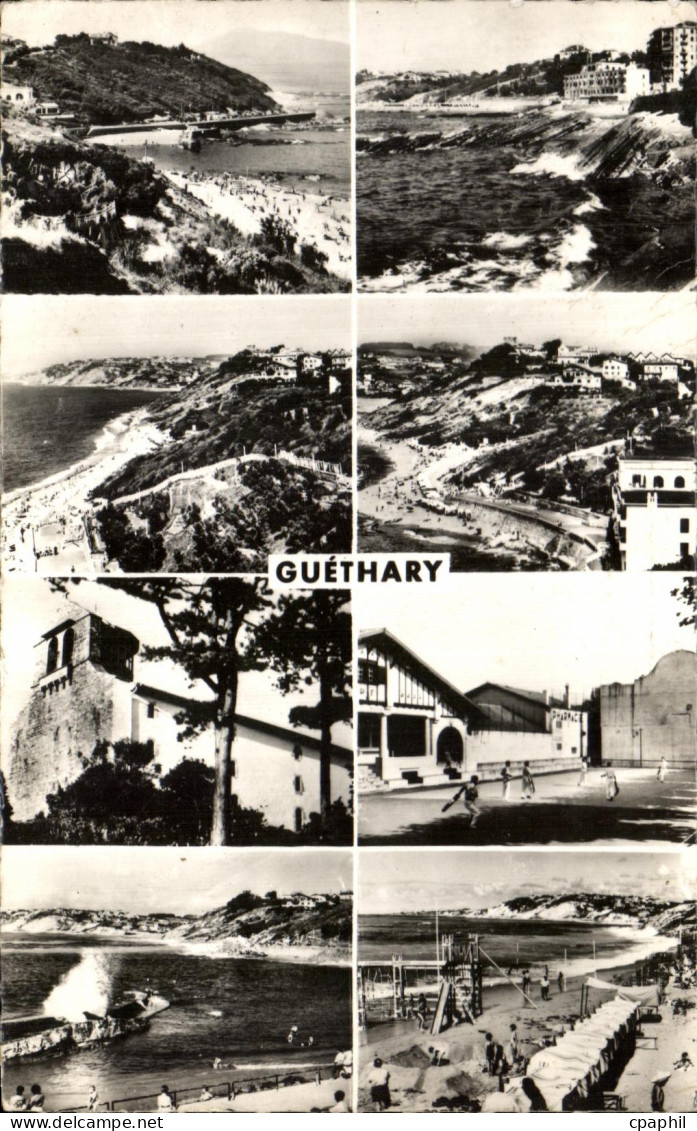 CPA Guethary La Plage Le Casino La Fronton L'Eglise