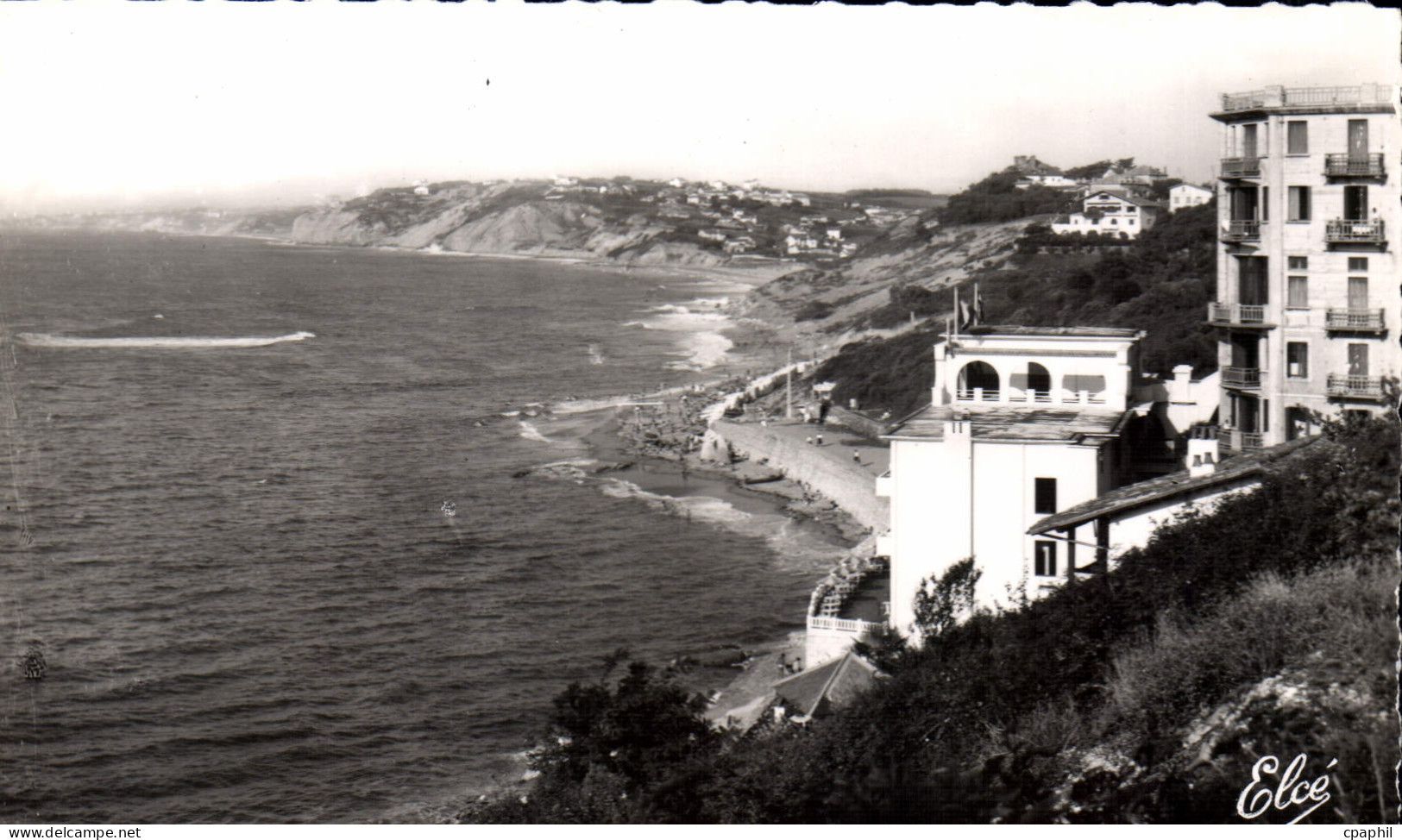 CPA Guethary Le Casino Et La Plage Bidart