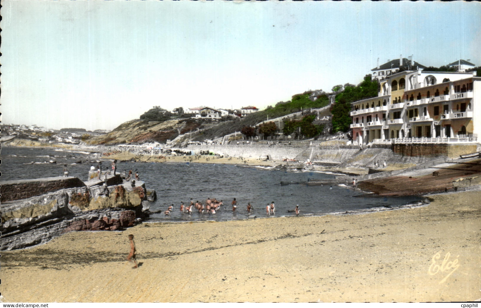 CPA Guethary Le Port Et La Casino
