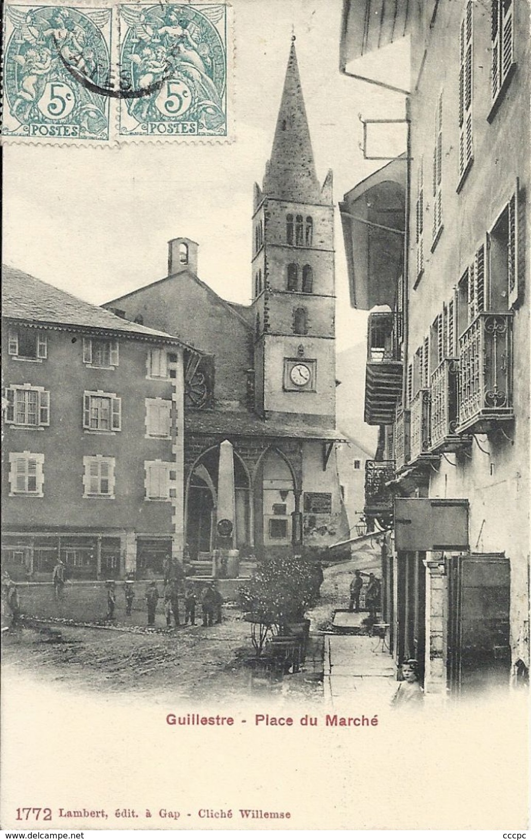 CPA Guillestre Place du Marché