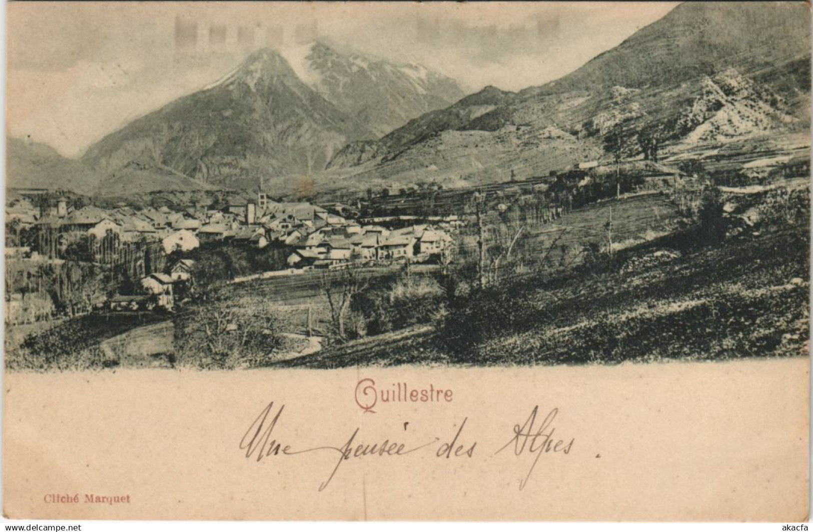 CPA GUILLESTRE Vue Panoramique (1199499)