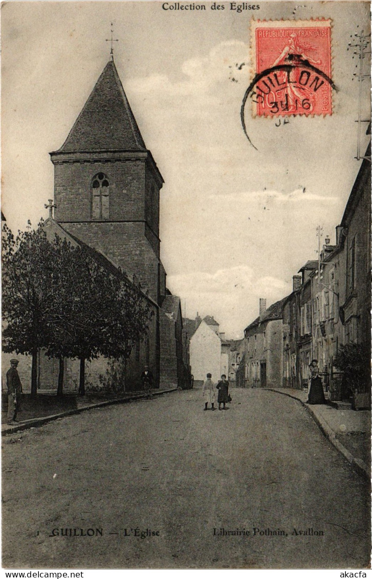 CPA Guillon eglise (1478973)
