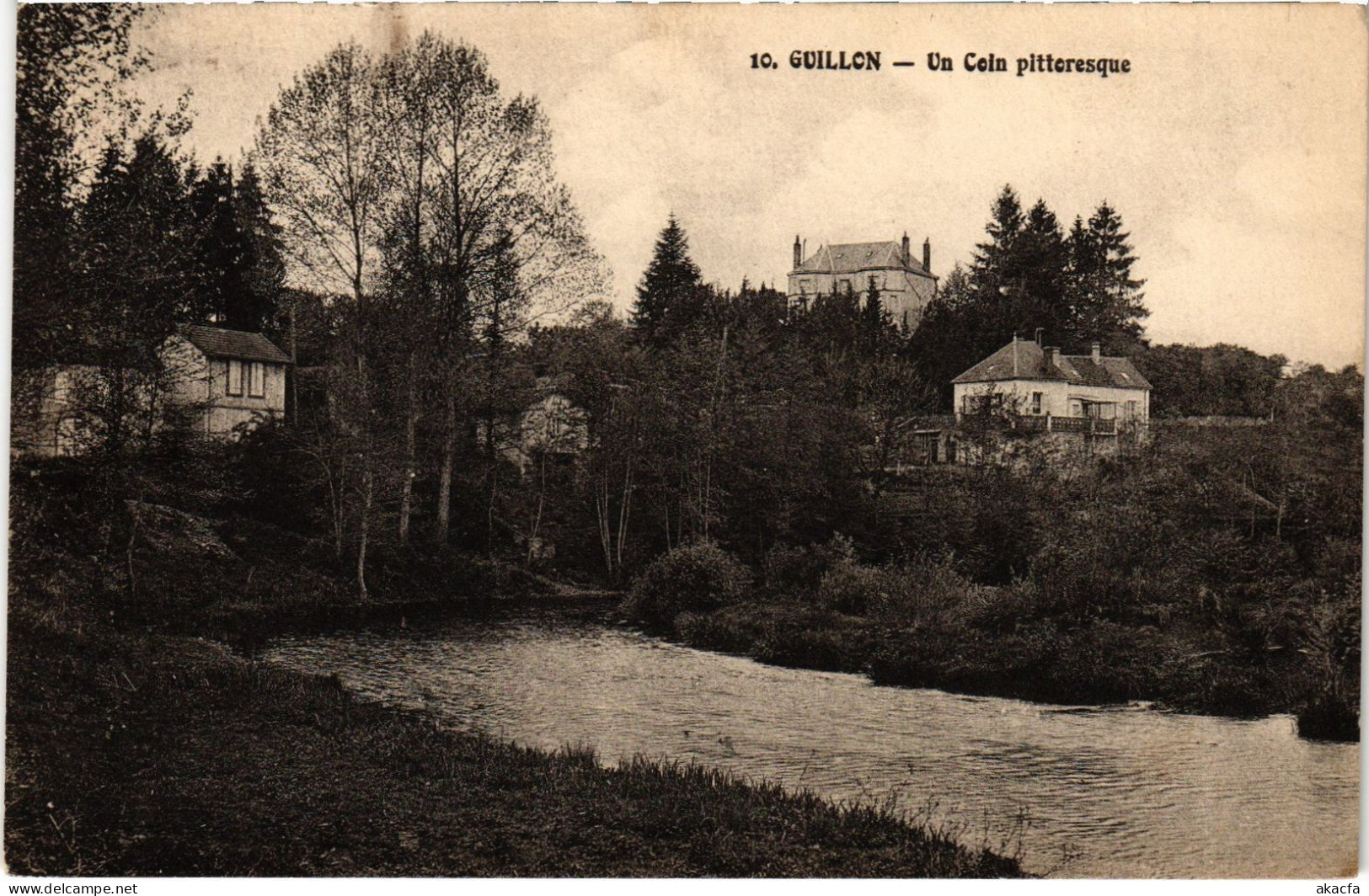 CPA Guillon un coin pittoresque (1478988)