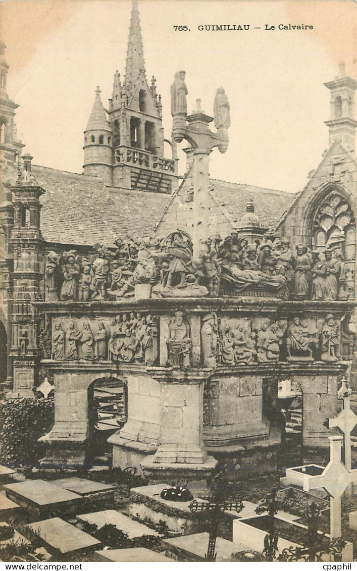 CPA Guimiliau le Calvaire
