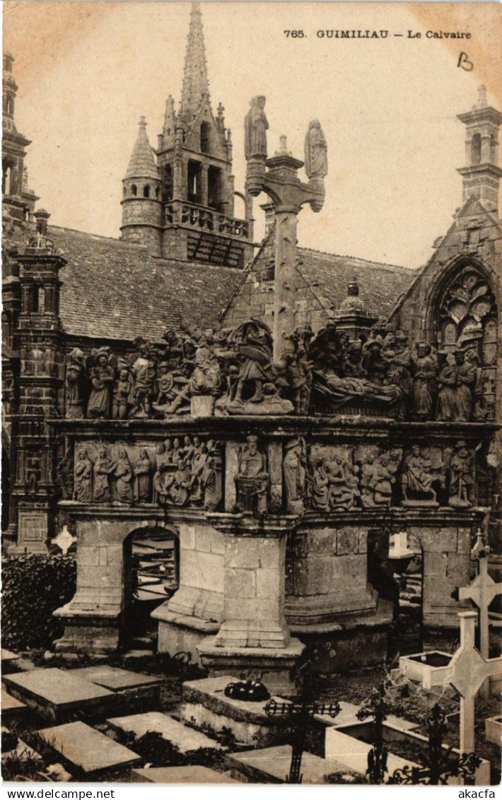 CPA GUIMILIAU - Le Calvaire (458143)