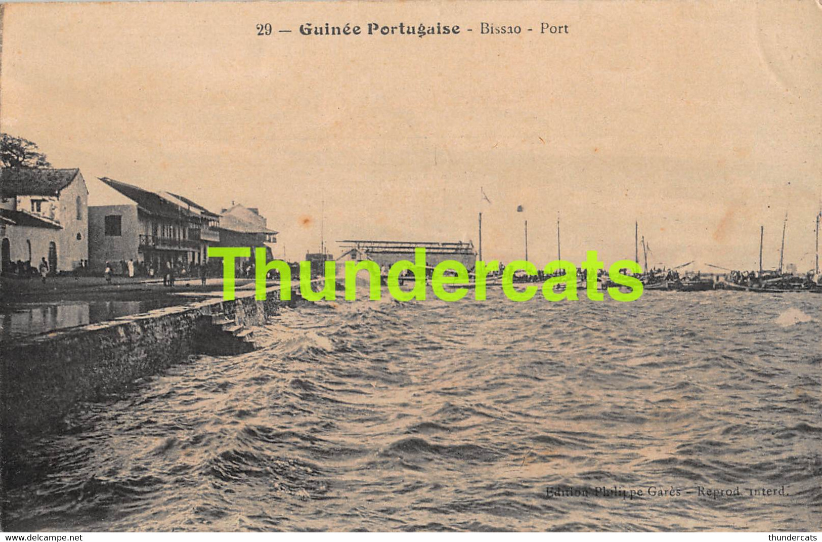 CPA GUINEE PORTUGAISE BISSAO PORT GUINEA BISSAU