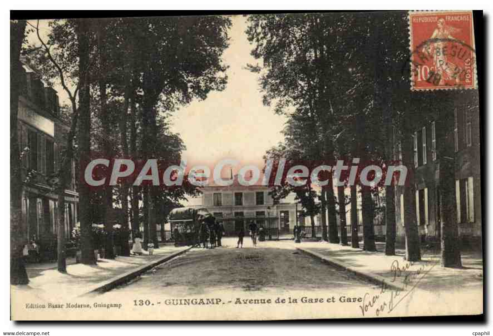 CPA GUINGAMP Gare