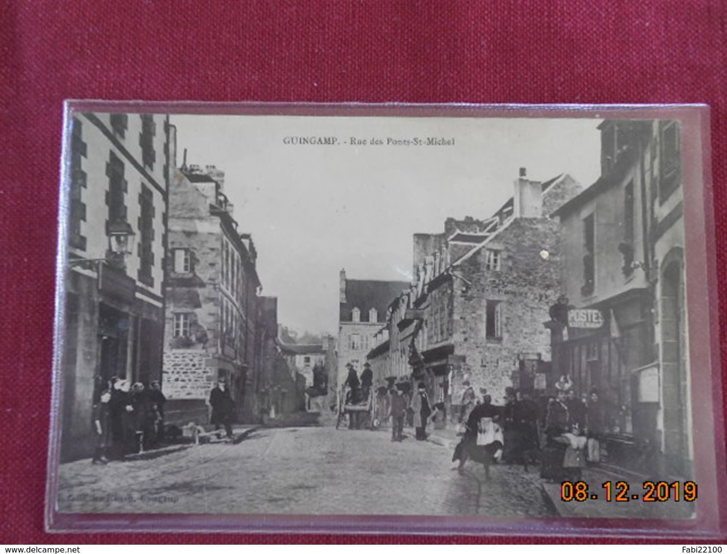 CPA - Guingamp - Rue des Ponts-St-Michel