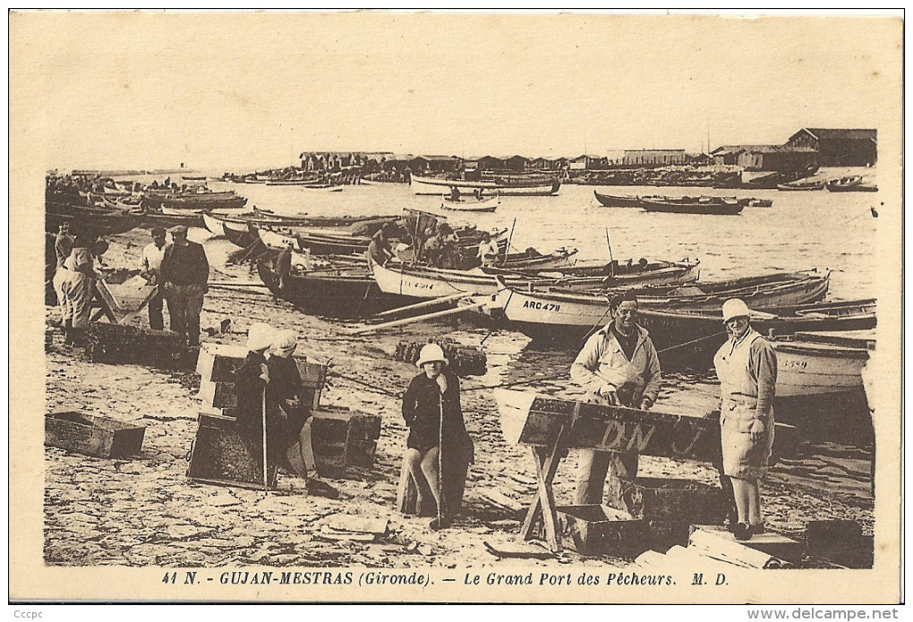 CPA Gujan-Mestras Le Grand Port des Pêcheurs