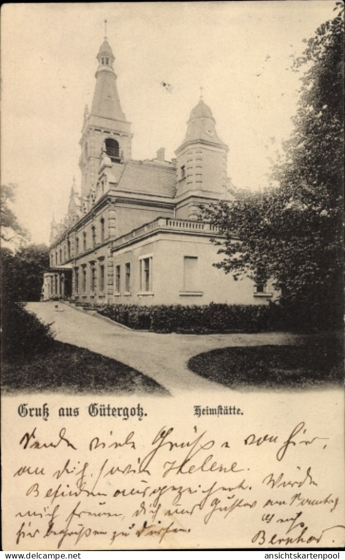 CPA Gütergötz Stahnsdorf Brandenburg, Heimstätte