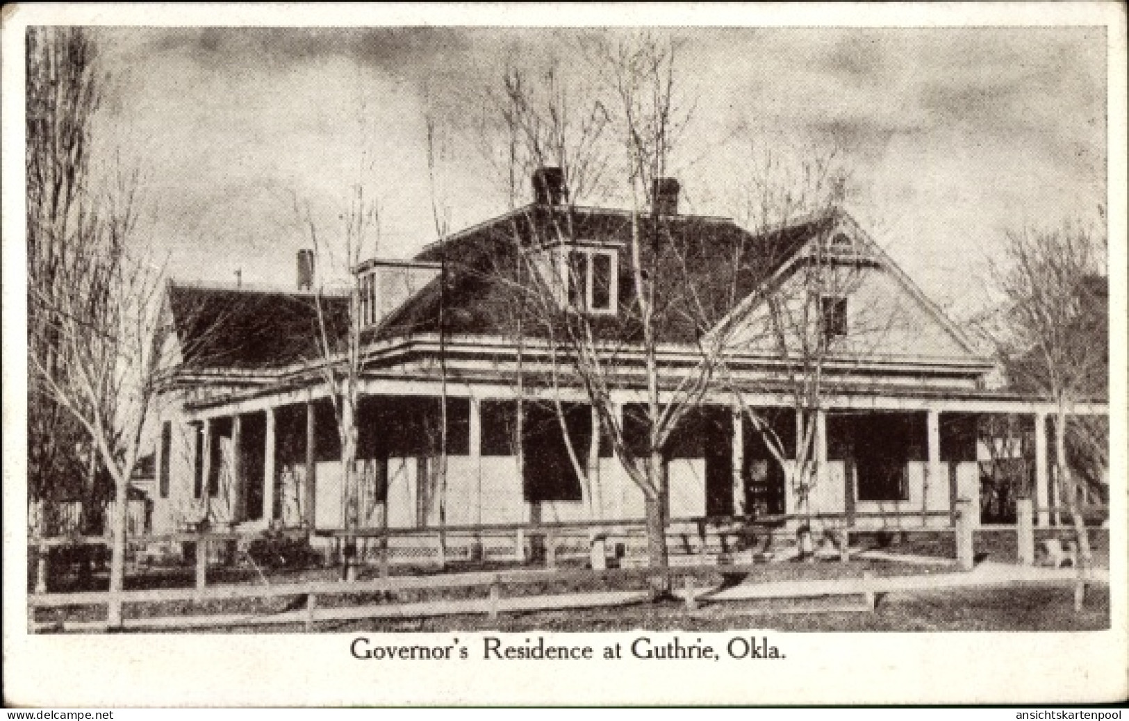 CPA Guthrie Oklahoma, Governor's Residence
