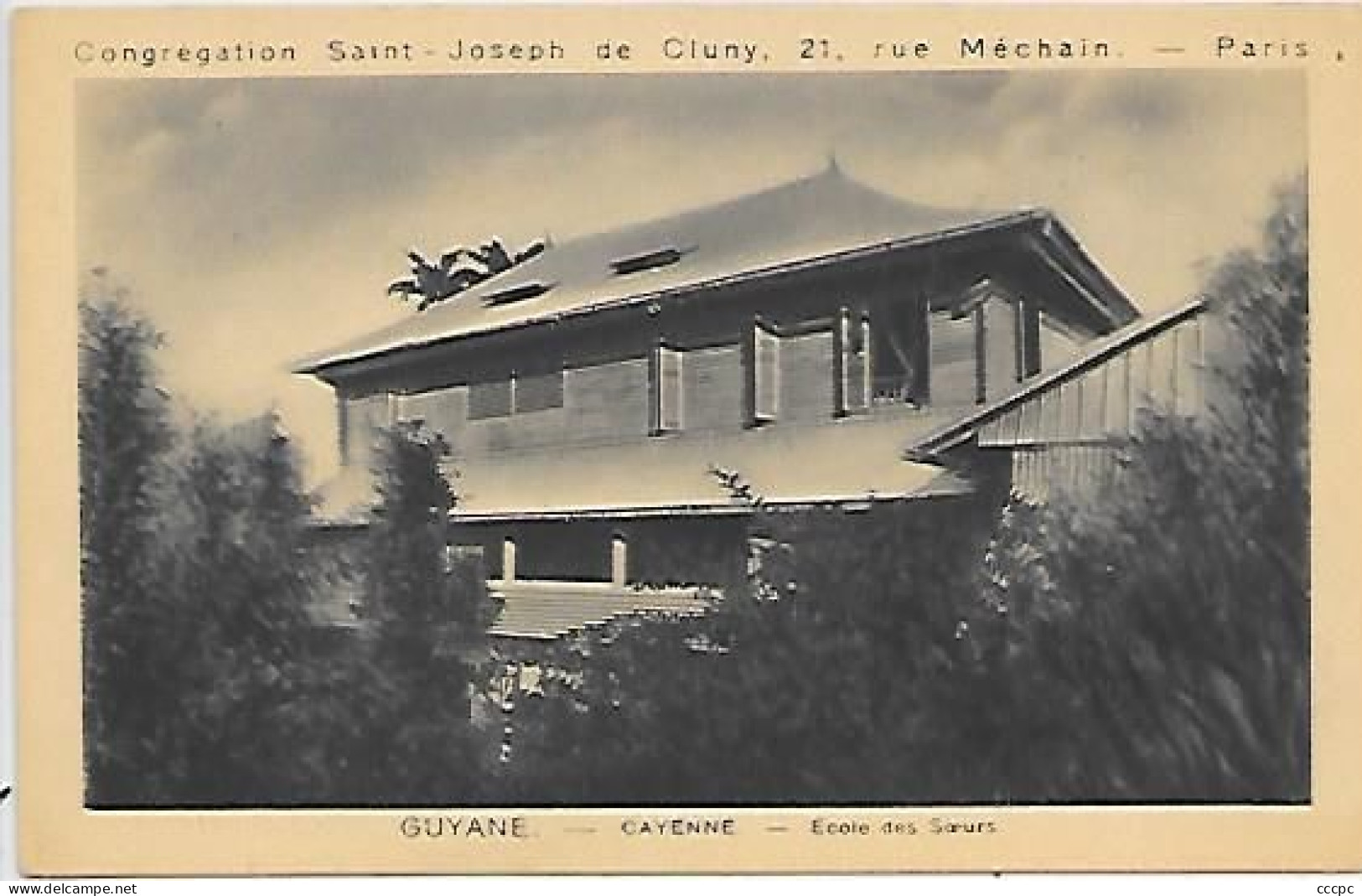 CPA Guyane - Cayenne - Ecole des Soeurs
