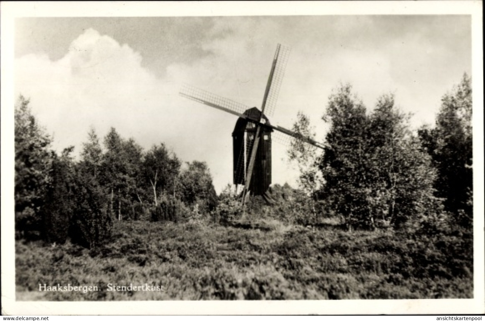 CPA Haaksbergen Overijssel, Stenderkust, Molen