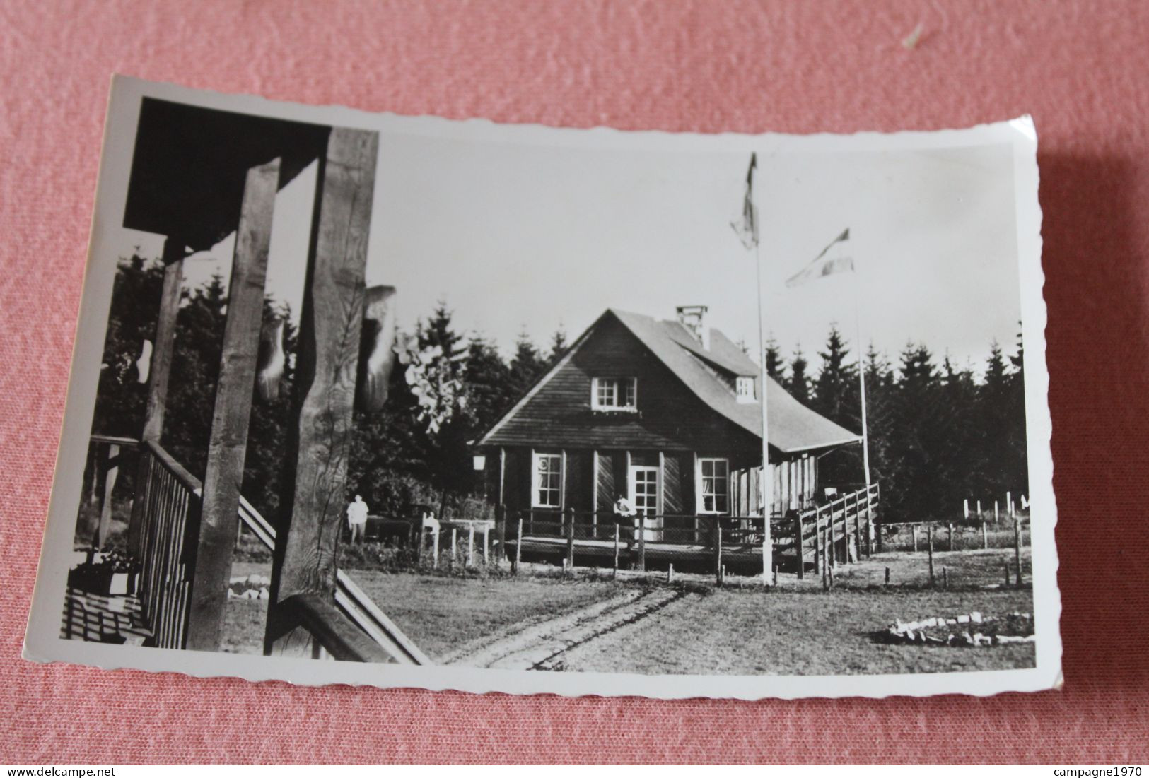 CPA - HABAY LA NEUVE - LE CHALET - CAFE PENSION