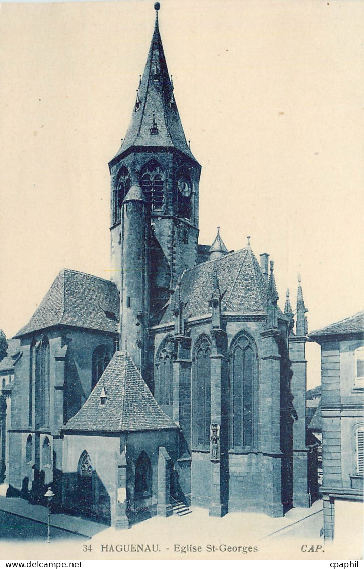 CPA HAGUENAU-Eglise St Georges