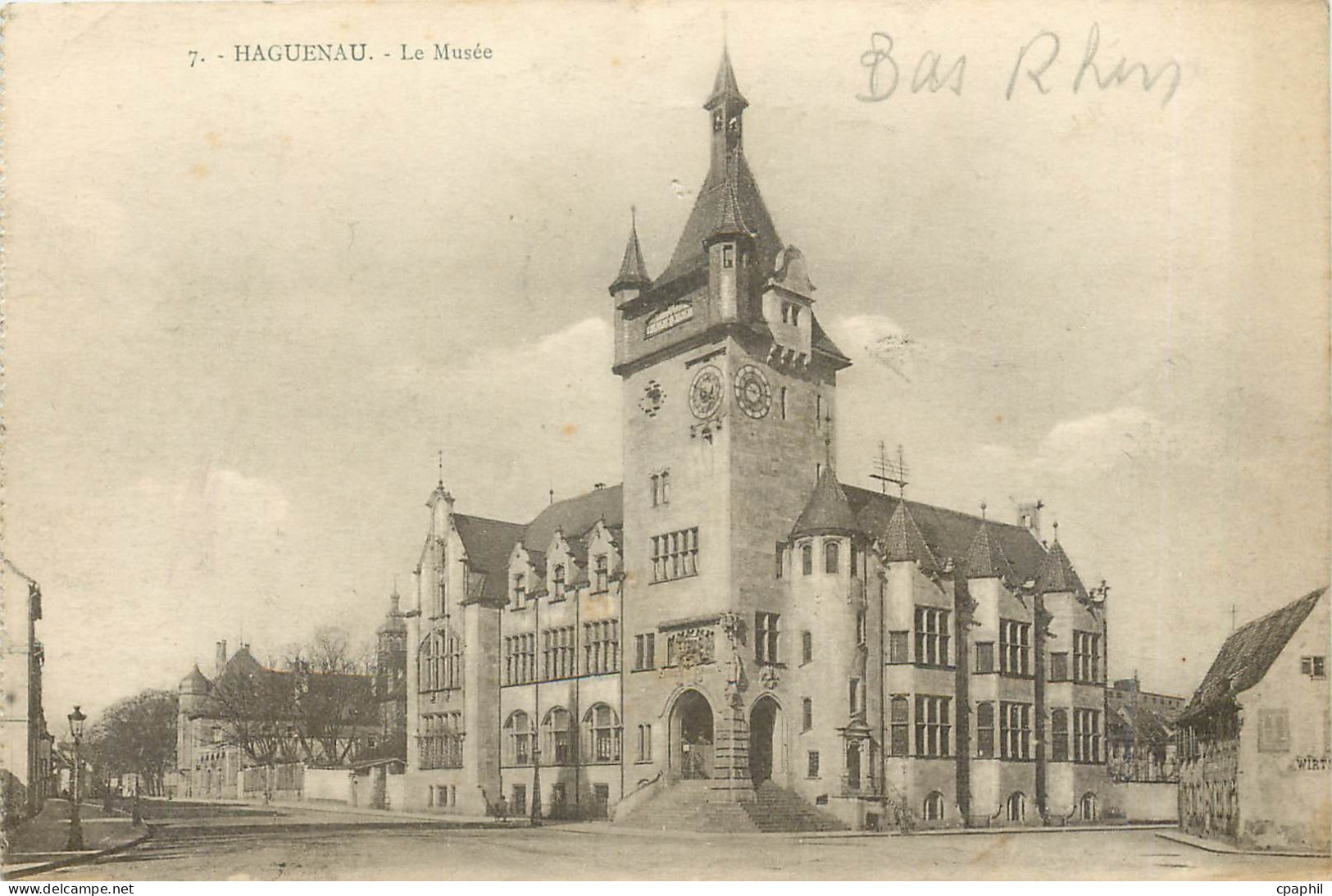 CPA Haguenau Le Musee Bas Rhin