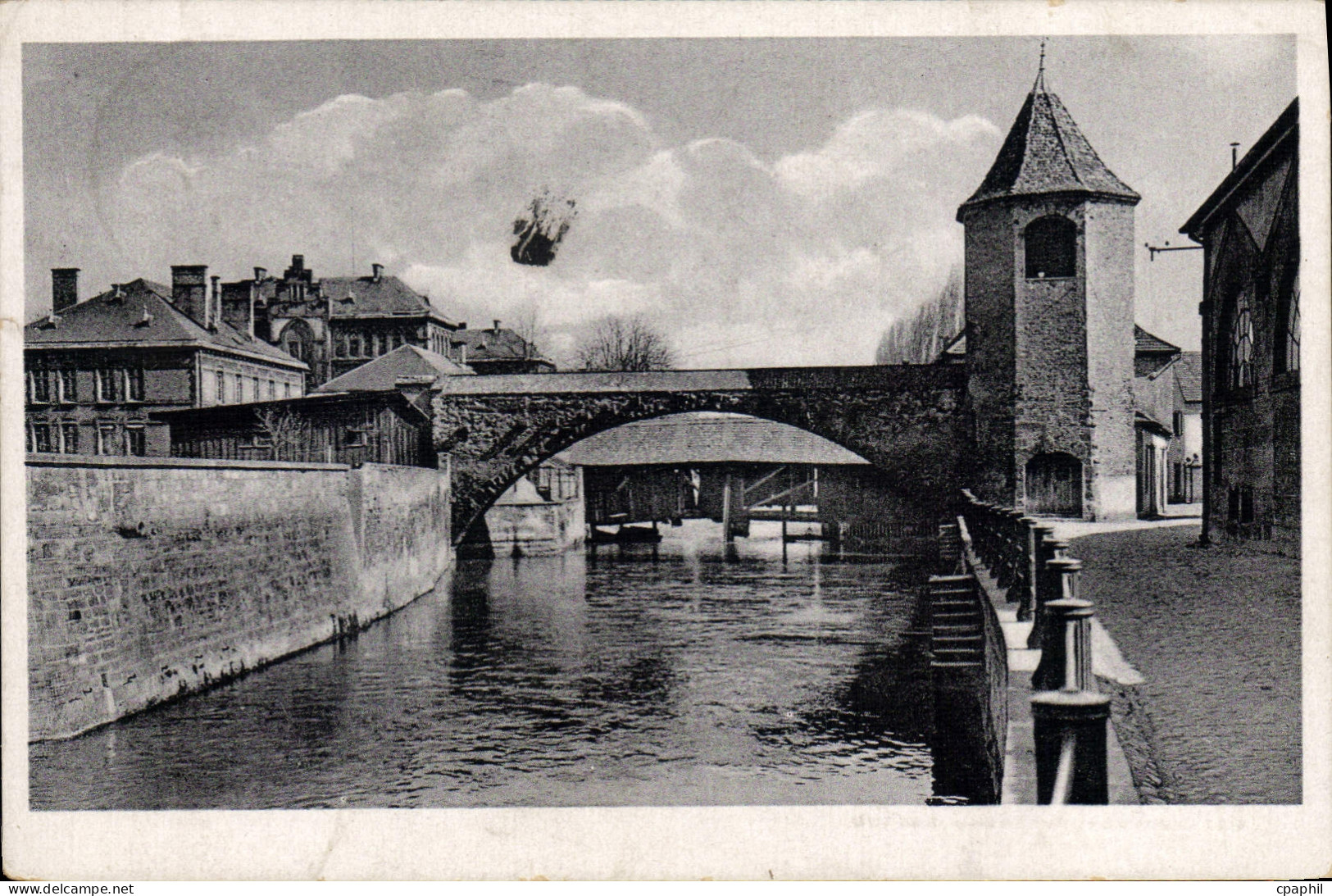CPA Haguenau Quai Des Pecheurs