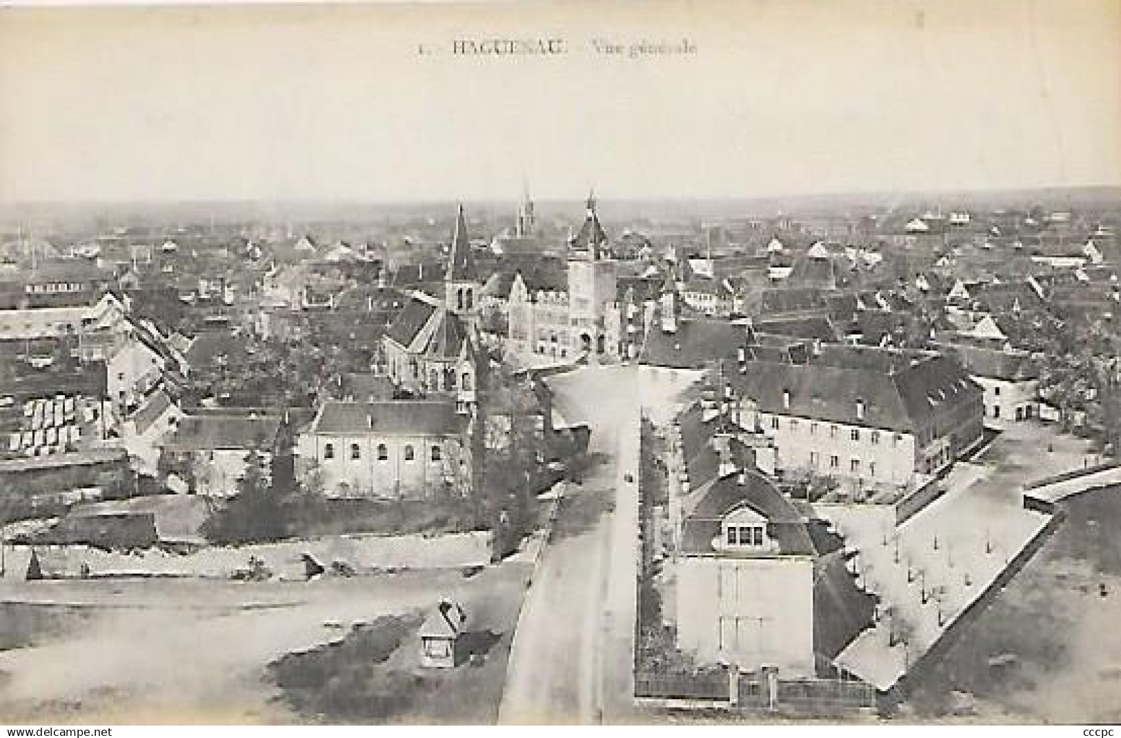 CPA Haguenau vue générale