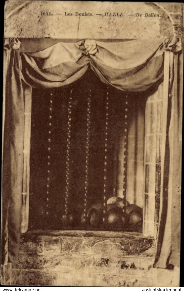 CPA Hal Brabant flamand Flandre, Les Boulets