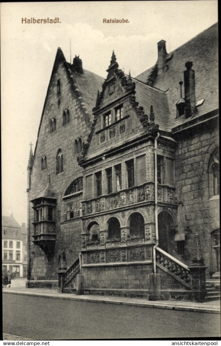 CPA Halberstadt in Saxe Anhalt, Ratslaube