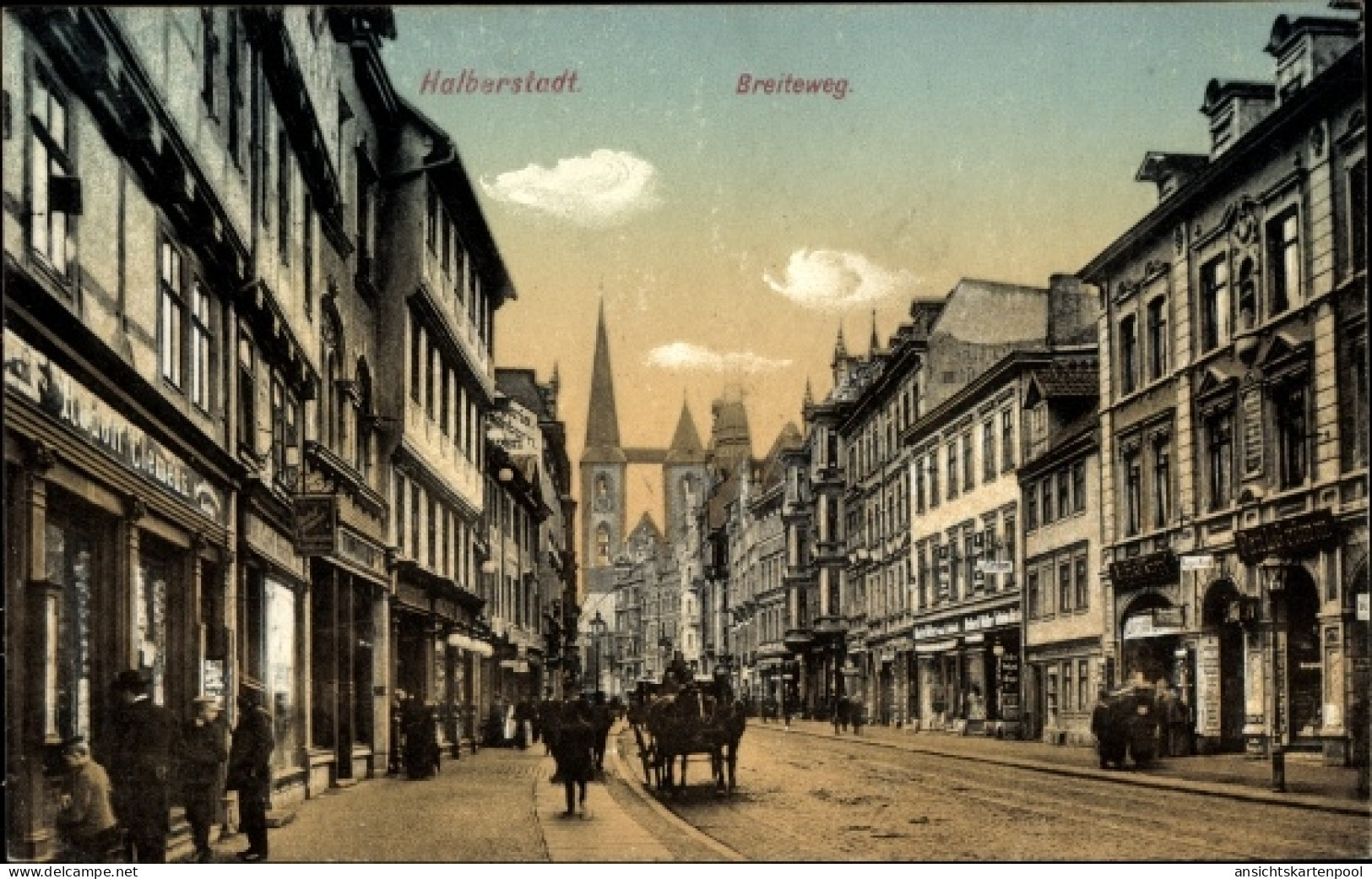 CPA Halberstadt Saxe Anhalt, Breiteweg