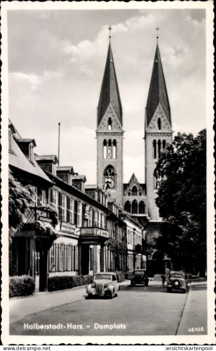 CPA Halberstadt Saxe Anhalt, Domplatz