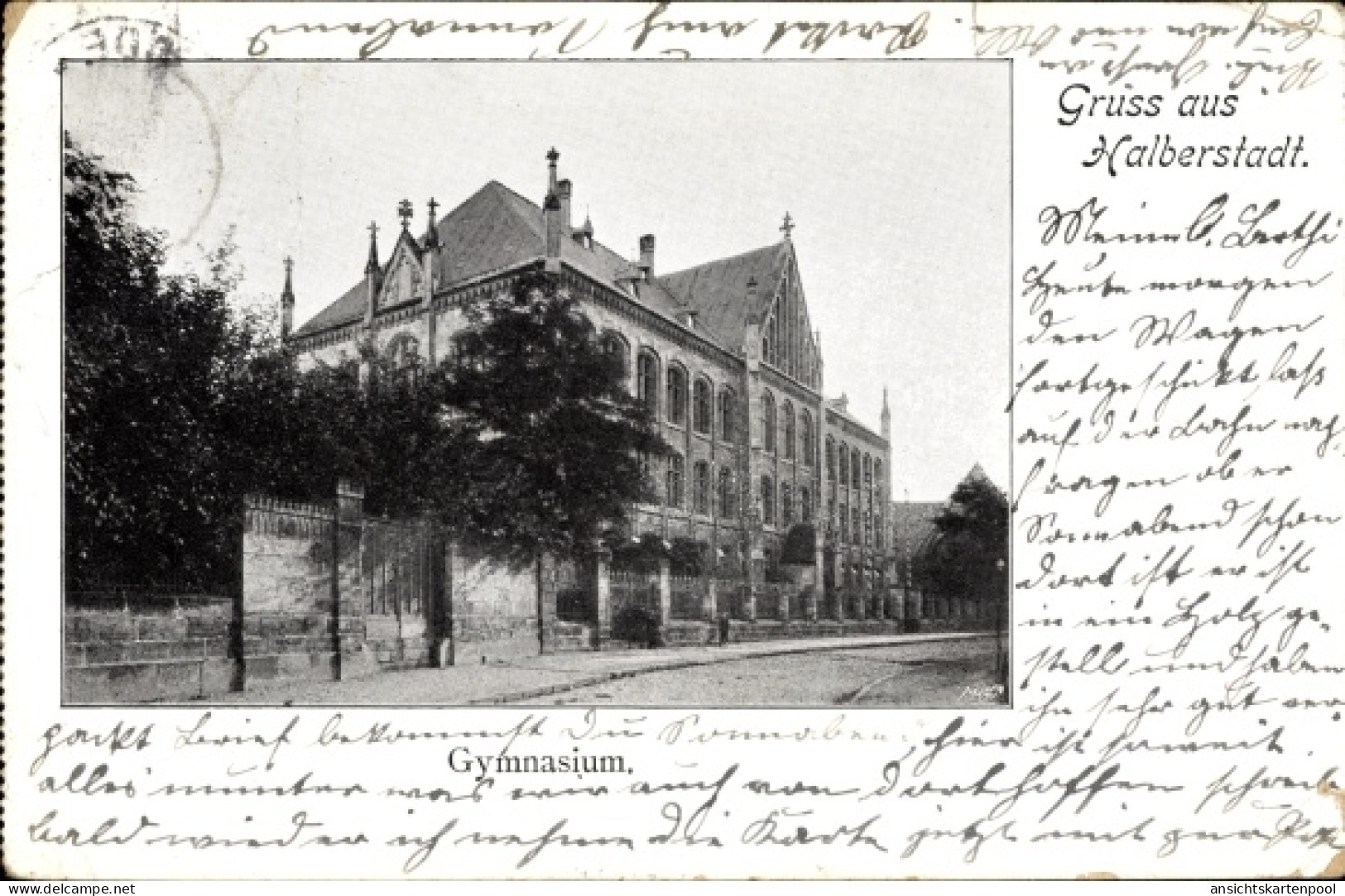 CPA Halberstadt Saxe Anhalt, Gymnasium