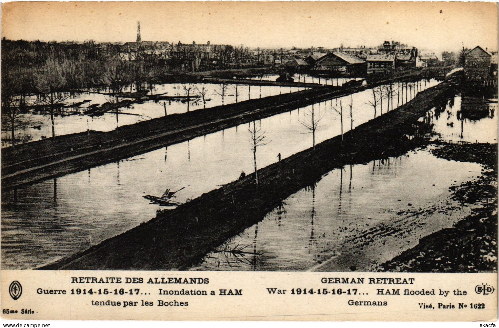 CPA Ham inondation (1499234)