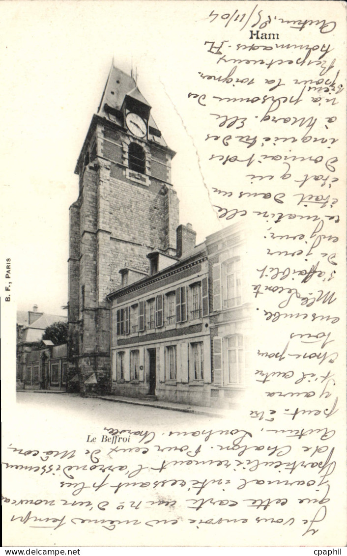 CPA Ham Le Beffroi