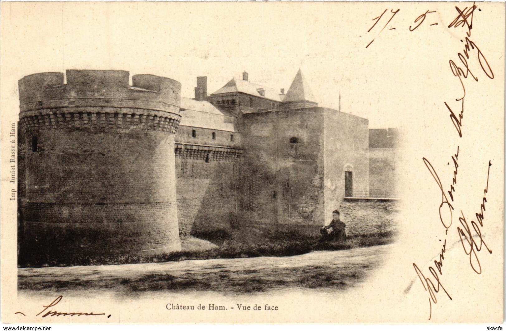 CPA Ham le chateau (1499235)