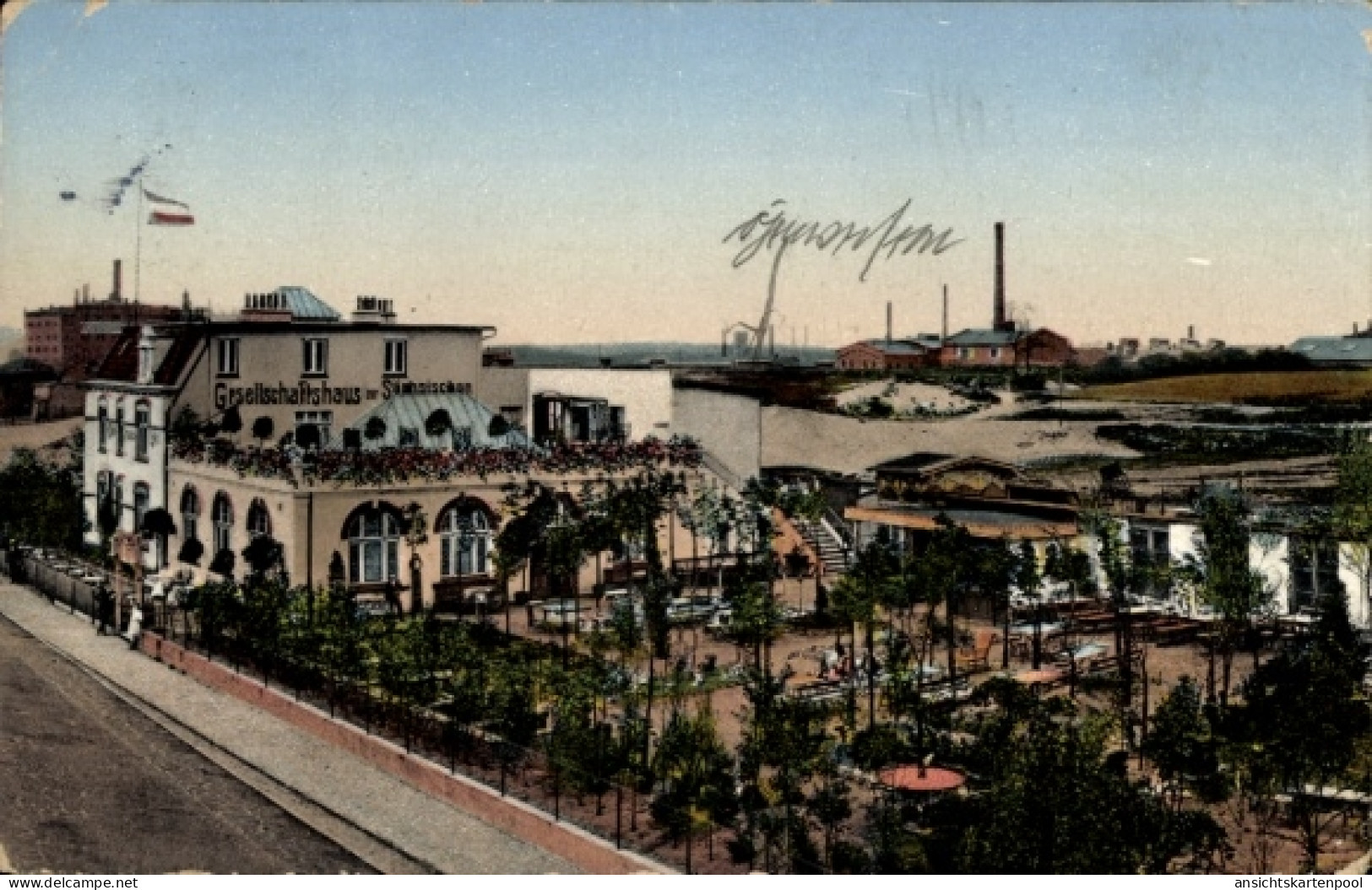 CPA Hamburg Eimsbüttel Eidelstedt, Klubhaus-Gesellschaftshaus Zur Sächsischen Schweiz