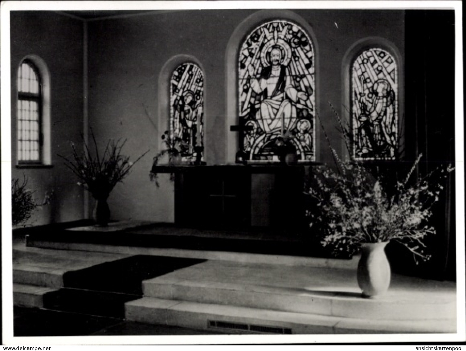 CPA Hamburg Eimsbüttel Lokstedt, Altarraum im Kirchsaal