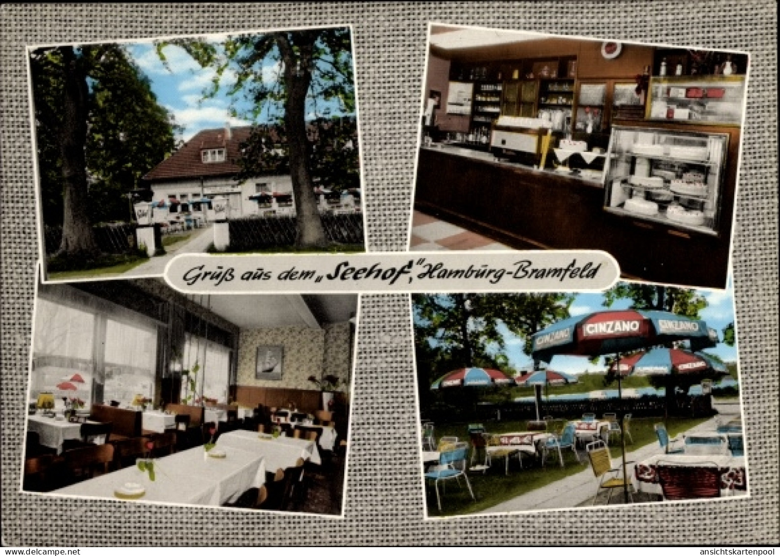 CPA Hamburg Wandsbek Bramfeld, Gasthof Seehof, Fabriciusstraße 292