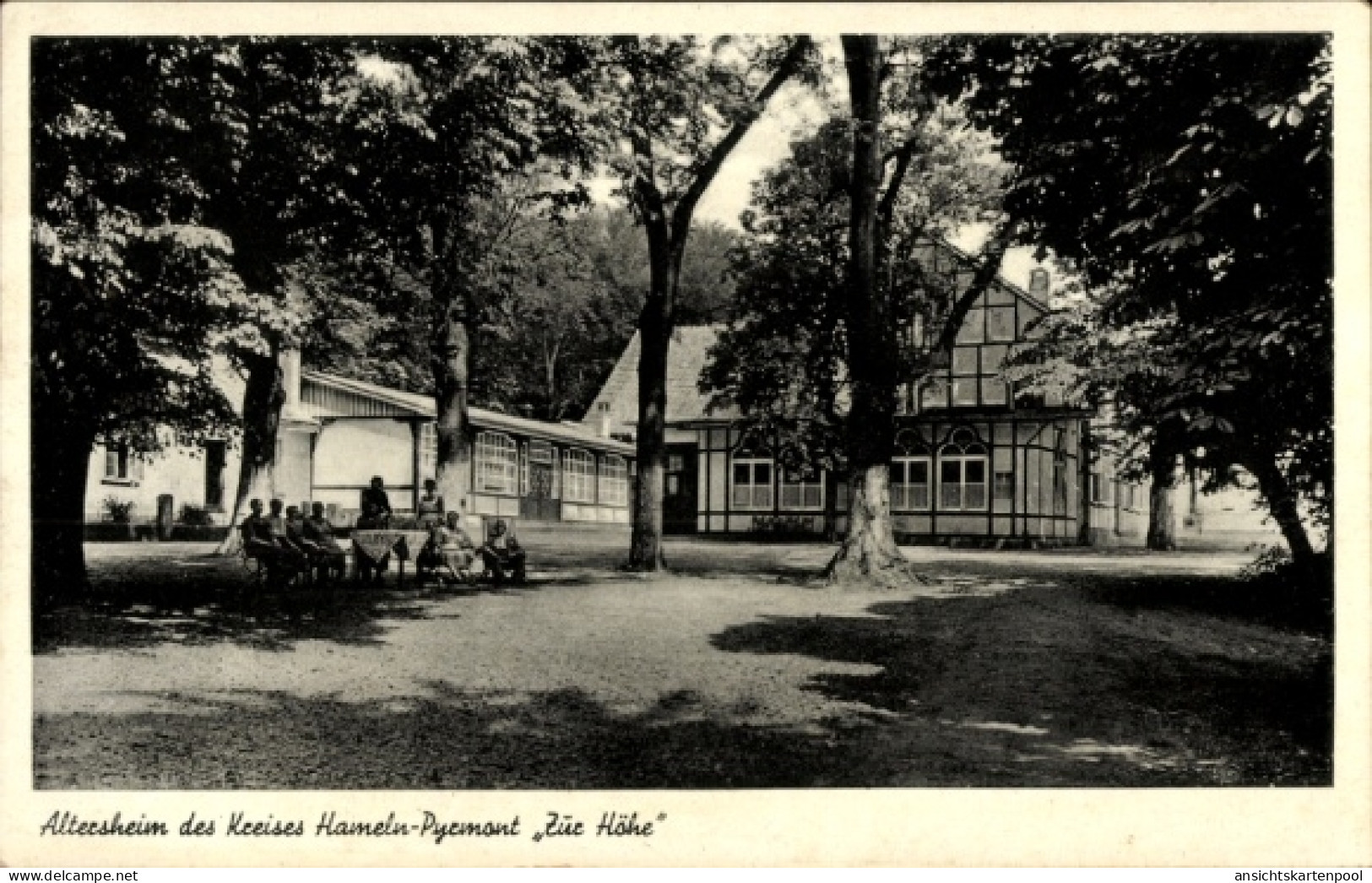 CPA Hameln Pyrmont Niedersachsen, Altersheim Zur Höhe