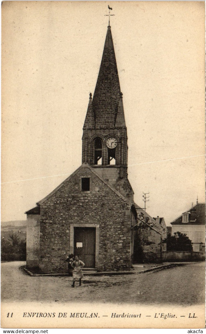 CPA HARDRICOURT Eglise (1411884)